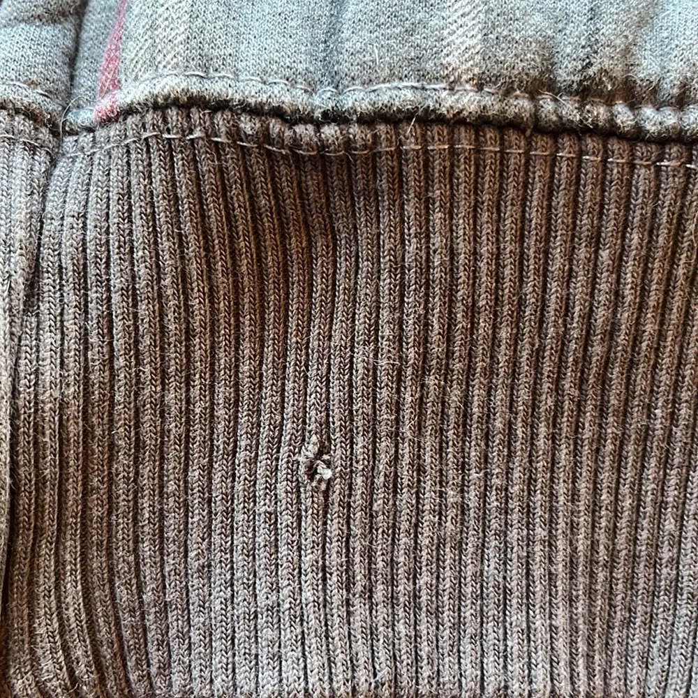 Kid’s Plaid Fleece-lined Zip-up Hoodie Sweatshirt sz 8